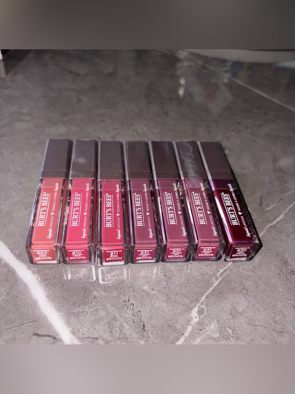 Burt's Bees Tinted Lip Oil Set in Coral, Pink and Berry Tones